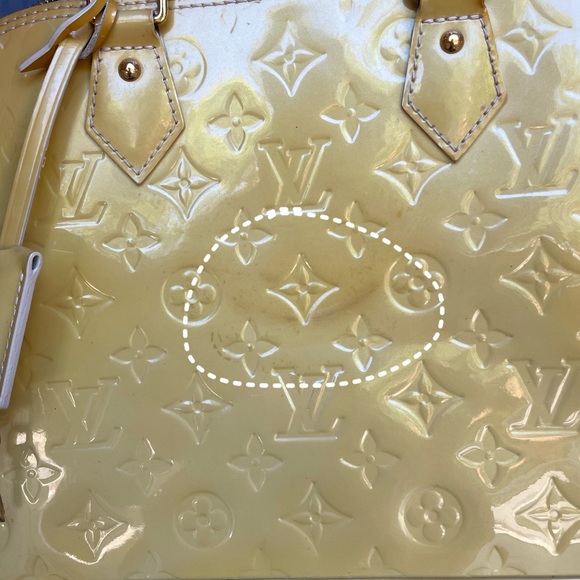 Authentic LOUIS VUITTON ALMA Venis pm handbag - Picture 14 of 17